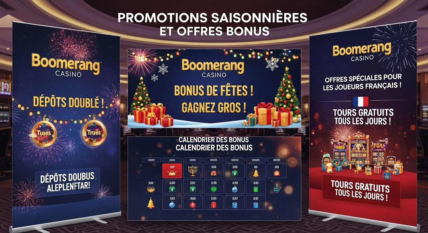 Promotions et offres saisonnières free spins promo code