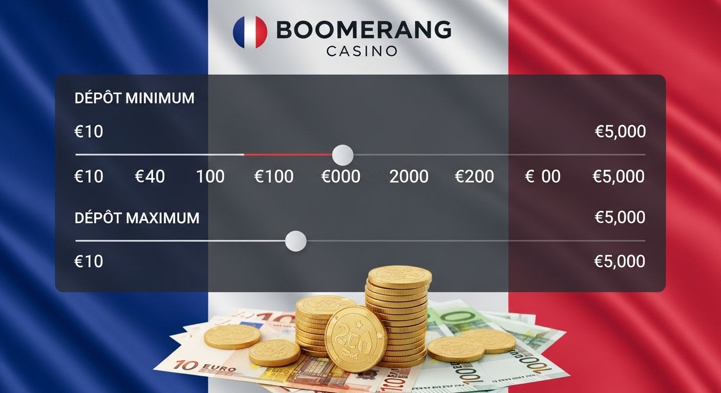 Limites de dépôt online casino payment