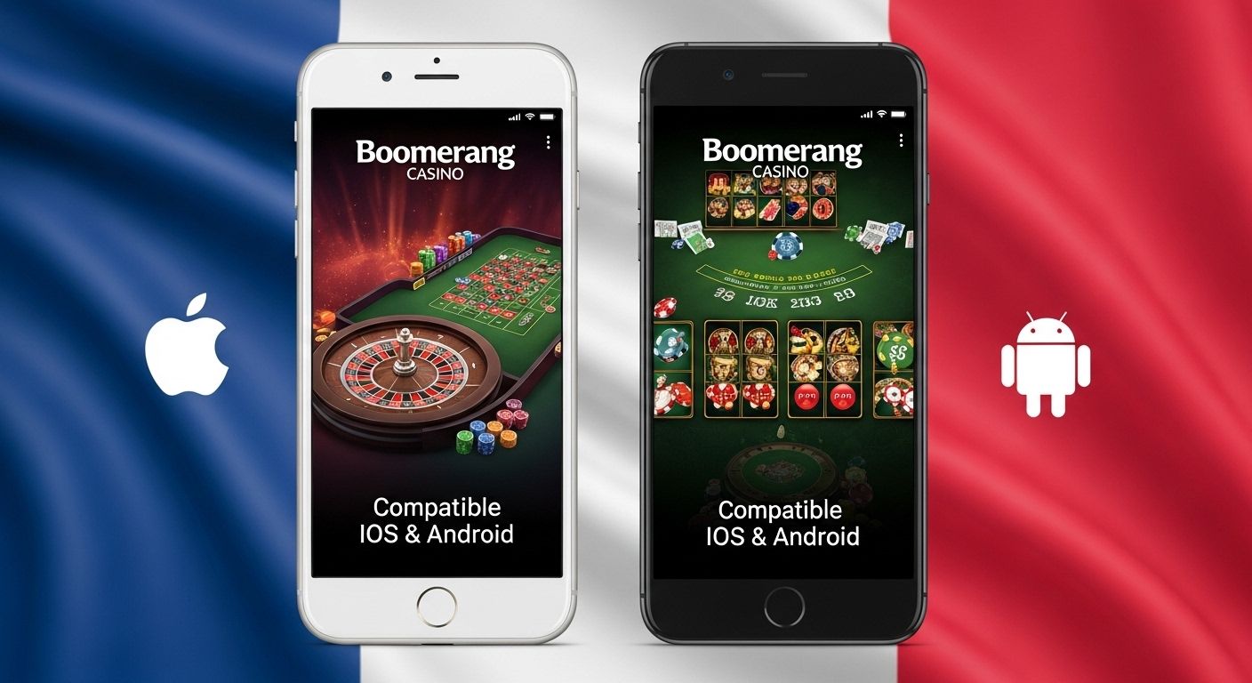 Compatibilité avec iOS et Android mobile slots app