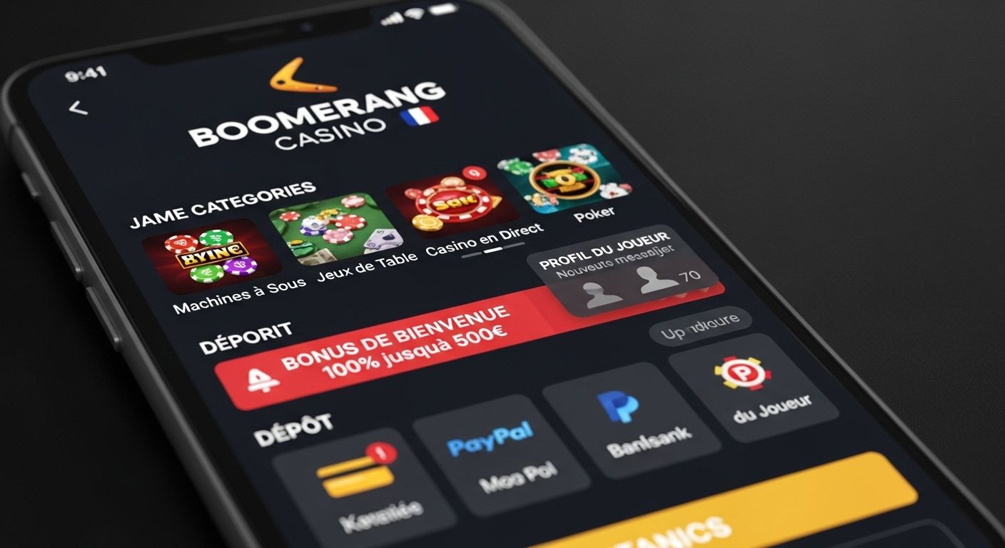 Caractéristiques et fonctionnalités casino app iPhone